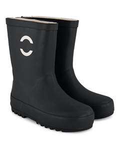 Резиновые сапоги водонепроницаемые черные 19-38 Mikk-line