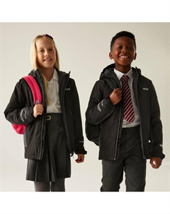 Водонепроницаемая дышащая утепленная куртка с капюшоном для детей Hurdle Regatta