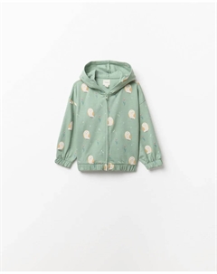 Открытый свитер, зеленый Сфера