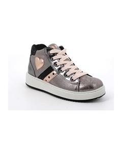 Высокие кроссовки, цвет silber/rosa Primigi