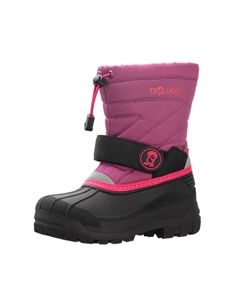 Детские зимние ботинки Telemark PRO Plum/Magenta Trollkids