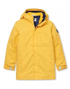 Детская куртка Squall Waterproof Insulated 3 в 1, желтый Lands' end