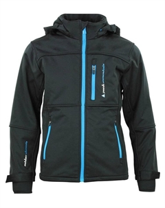 Куртка софтшелл, цвет schwarz/blau Peak mountain