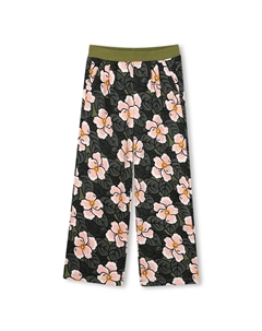 Джинсы для девочки с принтом из хлопка, мультиколор Kenzo kids