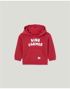 Толстовка с капюшоном и 3D-рисунком младенца, красный Baby el corte inglés