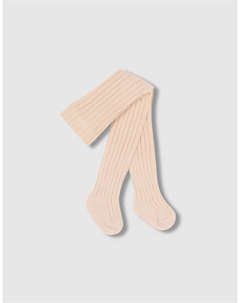 Детские однотонные гольфы в рубчик, бежевый Gocco