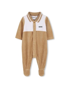 Детская пижама с длинным рукавом, светло-коричневый Boss kidswear