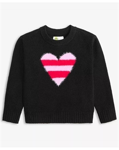 Детская кофта с пушистыми сердечками для девочек 2T-4T Epic threads