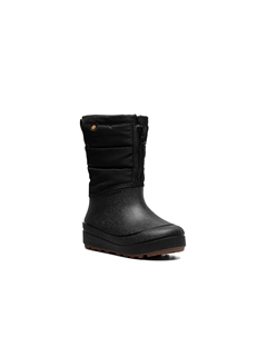 Ботинки Snow Shell Zip Solid Snow Boot - Kids', черный Bogs°