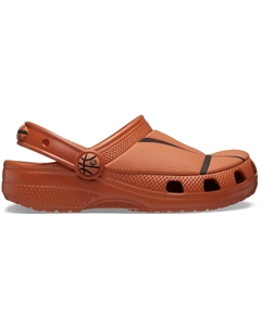 Детские сабо Classic Soccer Ball Clog T, бордовый Crocs