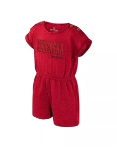 Детский комбинезон Scarlet Nebraska Huskers Cinder для девочек Colosseum