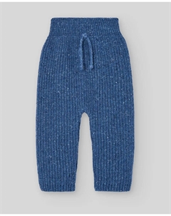 Вязаные детские гетры из коллекции Nogal PAZ Rodríguez, синий Paz rodriguez