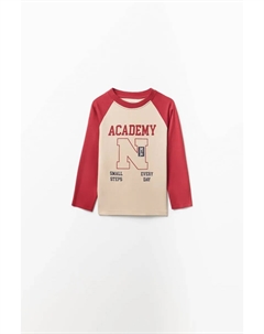 Футболка с регланными рукавами, красный Сфера