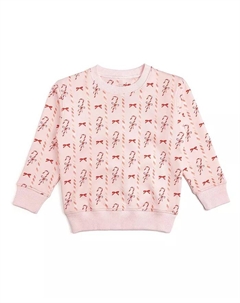 Детская рождественская кофта Candy Cane Lane для девочек, розовый Sweet wink