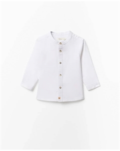 Гладкая рубашка оксфорд, белый Сфера