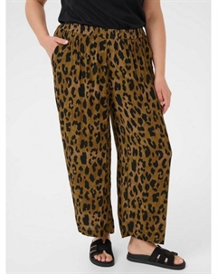 Брюки Molly Ami с леопардовым принтом Kaffe curve