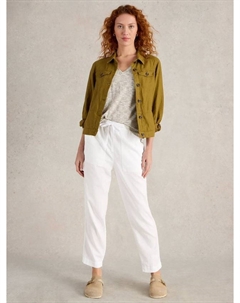 Брюки Elle из льняной смеси, White White stuff