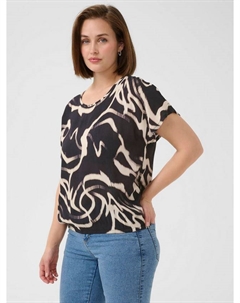 Футболка KAbeathe с круглым вырезом и короткими рукавами Kaffe