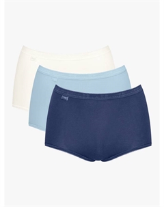 Базовые макси-трусики, Pack of 3, Multi Sloggi