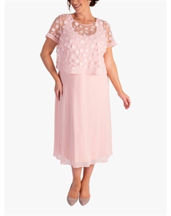 Платье из шифона с вышивкой ромашками, Blossom Chesca