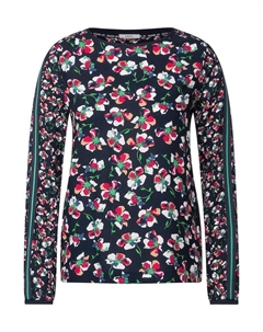 Блуза Langarm, цвет deep blue Cecil