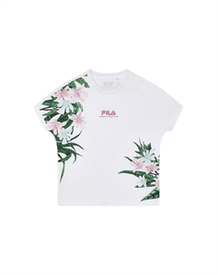 Футболка женская с принтом по всей поверхности Fila