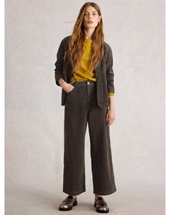 Пиджак Carrie в полоску из хлопка White stuff