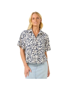 Рубашка с коротким рукавом Las Dalias, синий Rip curl