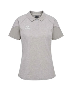 Поло с коротким рукавом Travel, серый Hummel