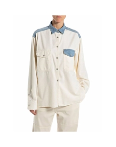 Рубашка с длинным рукавом W2Z1.000.10363, белый Replay