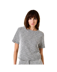 Футболка I50260 short sleeve v neck, серый Garcia