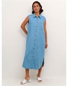 Платье миди Louise, Medium Blue Chambray Kaffe