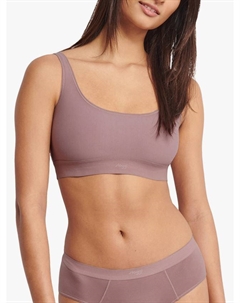 Бюстгальтер-топ EVER Ease, Foggy Mauve Sloggi