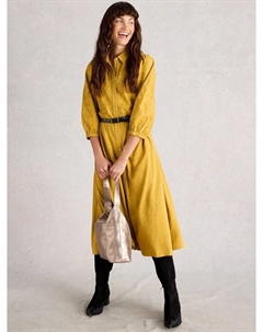 Платье миди Rua с вышивкой White stuff