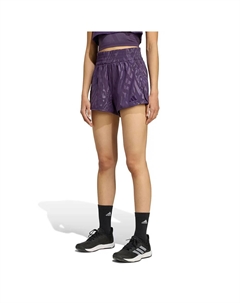 Шорты AOP Pacer Training Woven High-Rise 5В'' shorts, фиолетовый Adidas