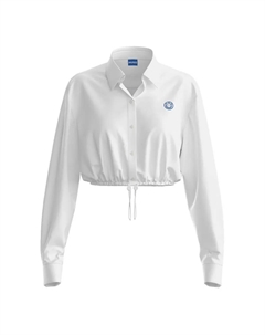 Блузка BLUE Emma 10266893, белый Hugo