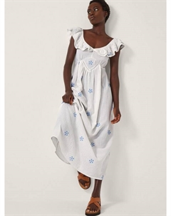 Платье миди Daisy из хлопка Monsoon