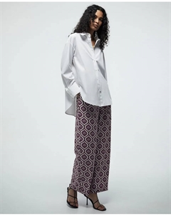 Широкие брюки, бордовый Сфера