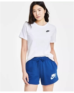 Женская футболка Club Essentials для спорта, XS-4X, розовый Nike