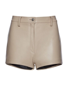 Шорты Leather Shorts 'Beige' Magda butrym
