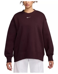 Спортивная одежда для женщин Phoenix Fleece оверсайз свитшот, розовый Nike