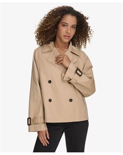 Женское обычное короткое двубортное тренч, загар/бежевый Levi's®