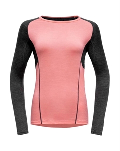 Функциональная рубашка Running Merino 130 Shirt Wmn apricot Devold