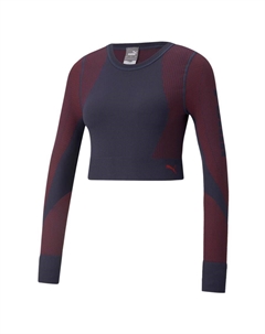 Женская рубашка Train Seamless Fitted с длинными рукавами LS 521029 Puma