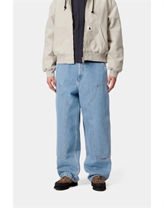 Женские брюки Brandon Double Knee из денима Smith (100% хлопок), синий Carhartt