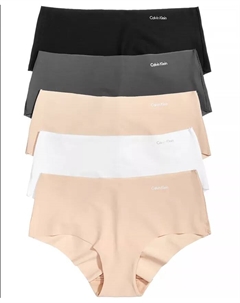 Невидимые трусики-хипстеры, 5 шт., мультиколор Calvin klein