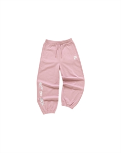 Флисовые спортивные штаны женские молодежные розовые Fila fusion