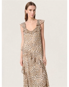Бесплатное платье макси с леопардовым принтом Soaked in luxury