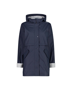 Женская куртка-дождевик с капюшоном и фиксатором 30X9736 Cmp