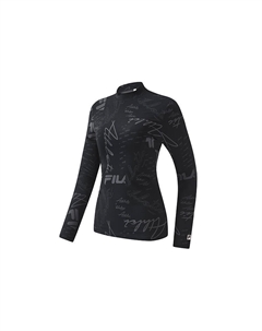 Футболка женская с принтом по всей поверхности Athletics Fila